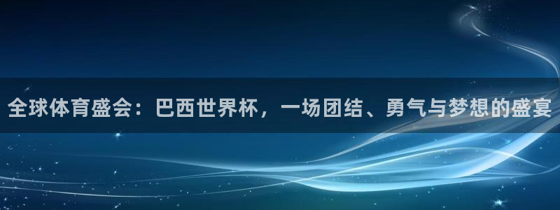2006世界杯：全球体育盛会：巴西世界杯，一场团结、勇气与梦想的盛宴